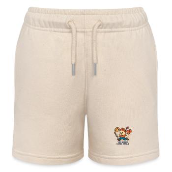 Creative childhood ideas - Kids Organic Sweat Shorts by Stanley/Stella - soft Ecru - Front