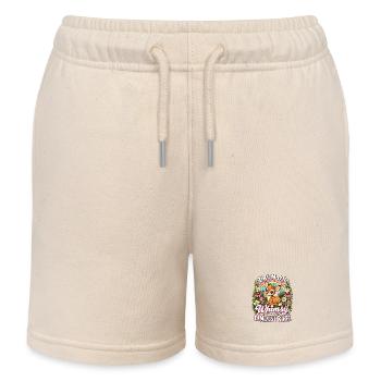 I Run On Whimsy And Feminist Rage - Kinder Organic Joggingshorts Mini Bolter von Stanley/Stella - Natur - Vorne