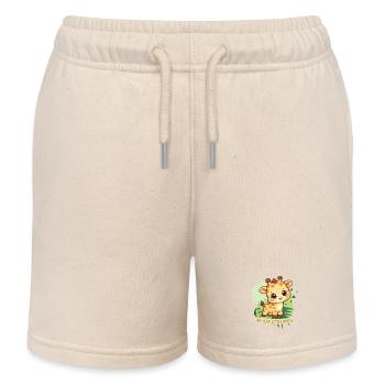 MY CUTE LITTLE BABY - Kinder Organic Joggingshorts Mini Bolter von Stanley/Stella - Natur - Vorne