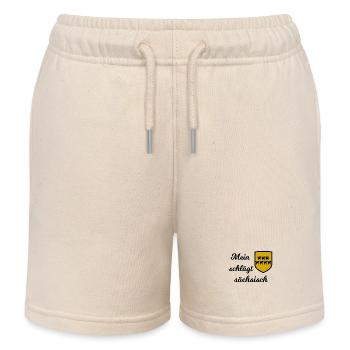 Ma chère Saxe - Short de jogging enfant bio Stanley/Stella - écru doux - Devant