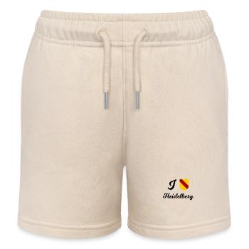Die Heidelberger Liebe - Kinder Organic Joggingshorts Mini Bolter von Stanley/Stella - Natur - Vorne