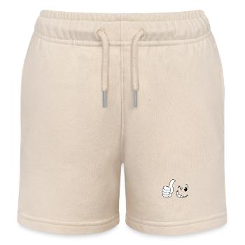 Zeichnen Sie gut - Kinder Organic Joggingshorts Mini Bolter von Stanley/Stella - Natur - Vorne