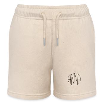 Cadeau Anna - Short de jogging enfant bio Stanley/Stella - écru doux - Devant