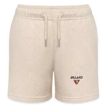 Billard - Short de jogging enfant bio Stanley/Stella - écru doux - Devant