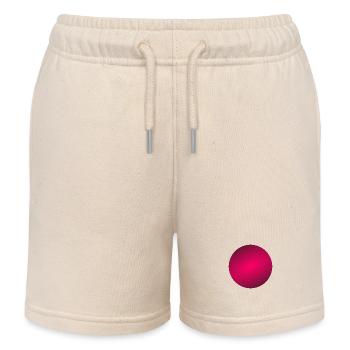 Kreis Farbig - Kinder Organic Joggingshorts Mini Bolter von Stanley/Stella - Natur - Vorne