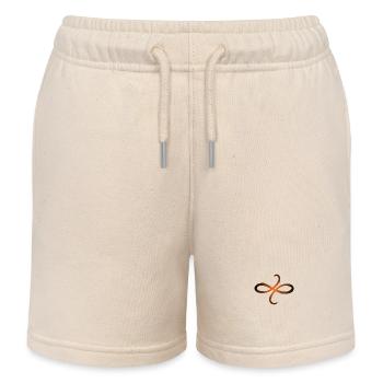 Keltische Symbole Freundschaft - Kinder Organic Joggingshorts Mini Bolter von Stanley/Stella - Natur - Vorne
