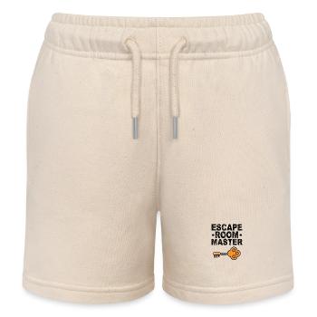 Escape Room Master - Kids Organic Sweat Shorts by Stanley/Stella - soft Ecru - Front