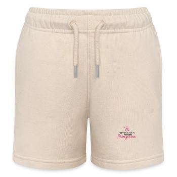 Prinzessin werden - Kinder Organic Joggingshorts Mini Bolter von Stanley/Stella - Natur - Vorne