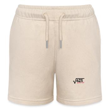 25 Geburtstag Wurzel von 625 Mathe Geschenk - Kinder Organic Joggingshorts Mini Bolter von Stanley/Stella - Natur - Vorne