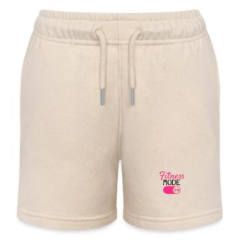 Fitness Modus An - Kinder Organic Joggingshorts Mini Bolter von Stanley/Stella - Natur - Vorne