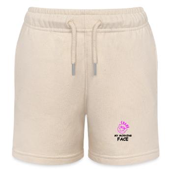 Été - Short de jogging enfant bio Stanley/Stella - écru doux - Devant
