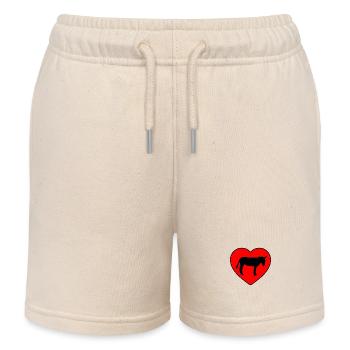 Âne - Short de jogging enfant bio Stanley/Stella - écru doux - Devant