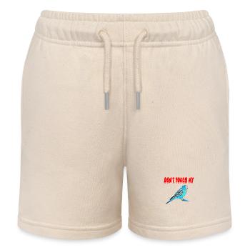 Perruche ondulée - Short de jogging enfant bio Stanley/Stella - écru doux - Devant