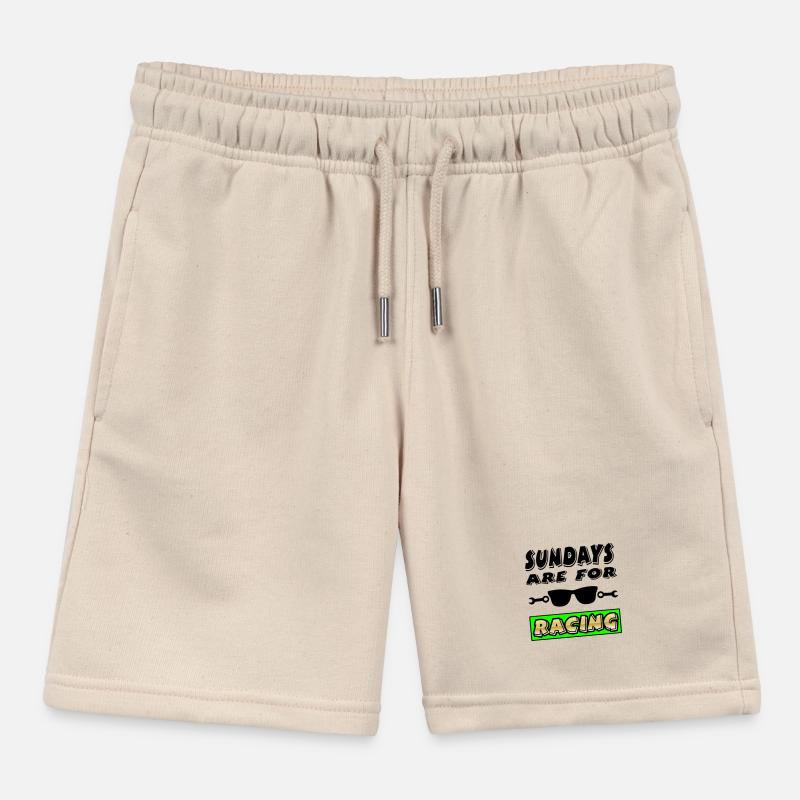 Car Kids Organic Sweat Shorts by Stanley/Stella