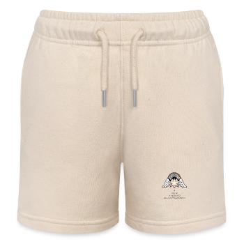wundervolle Himmelsgeschwisterchen - Kinder Organic Joggingshorts Mini Bolter von Stanley/Stella - Natur - Vorne