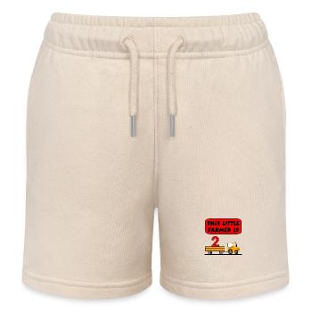 Bauer - Kinder Organic Joggingshorts Mini Bolter von Stanley/Stella - Natur - Vorne