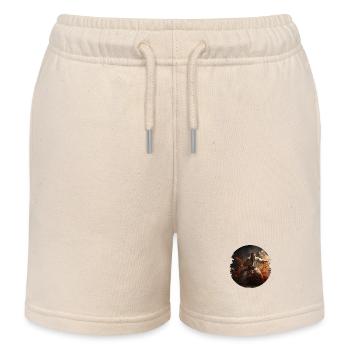 Karatekämpfer: Meister der Selbstverteidigung - Kinder Organic Joggingshorts Mini Bolter von Stanley/Stella - Natur - Vorne