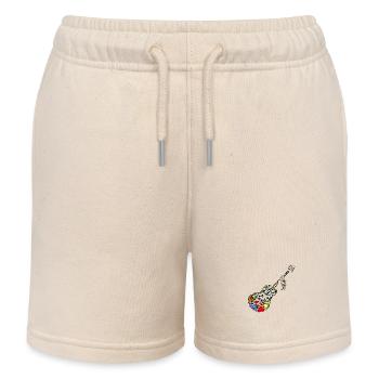 Gitarre - Kinder Organic Joggingshorts Mini Bolter von Stanley/Stella - Natur - Vorne