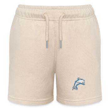Delfin - Kinder Organic Joggingshorts Mini Bolter von Stanley/Stella - Natur - Vorne
