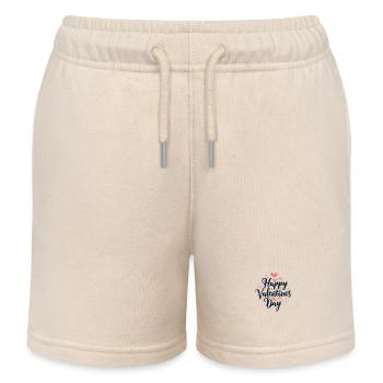 Liebe in der Luft - Valentinstag Special 2 - Kinder Organic Joggingshorts Mini Bolter von Stanley/Stella - Natur - Vorne