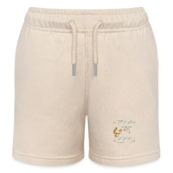 Family - Kids Organic Sweat Shorts by Stanley/Stella - soft Ecru - Front