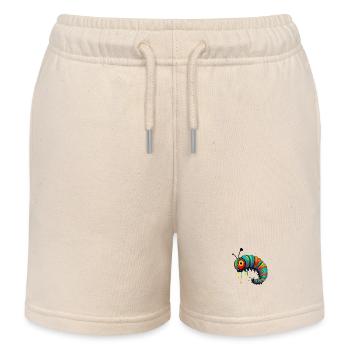 Chenille - Short de jogging enfant bio Stanley/Stella - écru doux - Devant