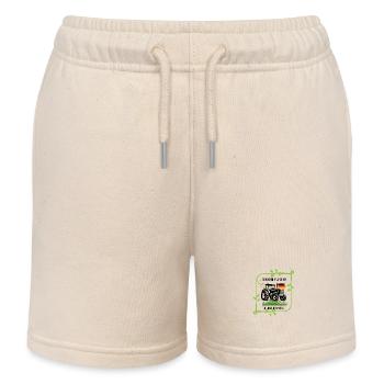Bauern - Kinder Organic Joggingshorts Mini Bolter von Stanley/Stella - Natur - Vorne