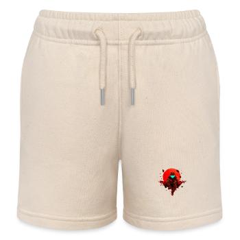 Marsianer - Kinder Organic Joggingshorts Mini Bolter von Stanley/Stella - Natur - Vorne