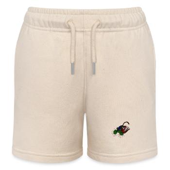 Anglerfisch - Kinder Organic Joggingshorts Mini Bolter von Stanley/Stella - Natur - Vorne