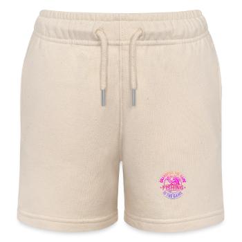 fish, fish, fishing, lake, sea, fishing, fauna, exotic - Kids Organic Sweat Shorts by Stanley/Stella - soft Ecru - Front