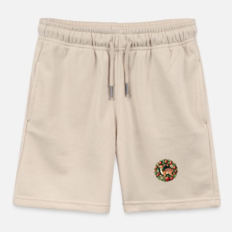 Fawn Spring Kids Organic Sweat Shorts by Stanley/Stella