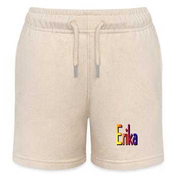 erika2 - Kids Organic Sweat Shorts by Stanley/Stella - soft Ecru - Front