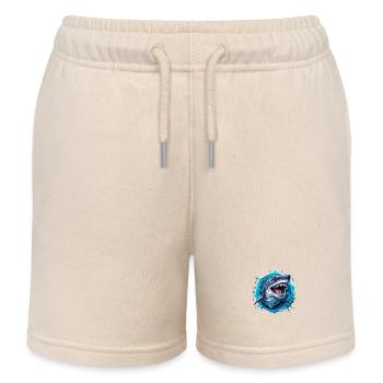 requin - Short de jogging enfant bio Stanley/Stella - écru doux - Devant