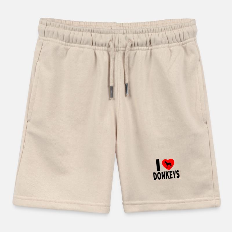 Donkey Kids Organic Sweat Shorts by Stanley/Stella