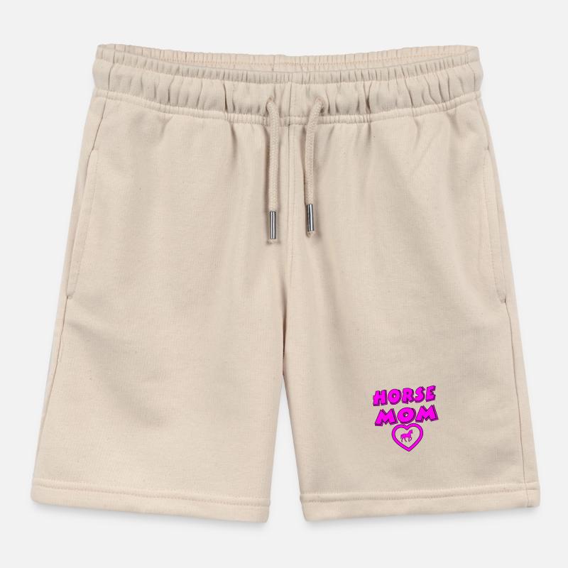 Pferd Kinder Organic Joggingshorts Mini Bolter von Stanley/Stella