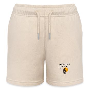 Segeln - Kinder Organic Joggingshorts Mini Bolter von Stanley/Stella - Natur - Vorne