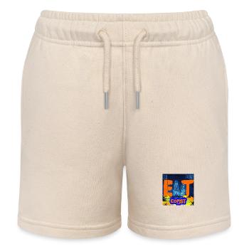 EASTCOAST - Kids Organic Sweat Shorts by Stanley/Stella - soft Ecru - Front