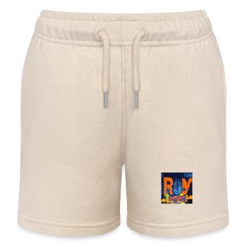 Rookie of The YEAR CHEMISTRY - Kids Organic Sweat Shorts by Stanley/Stella - soft Ecru - Front