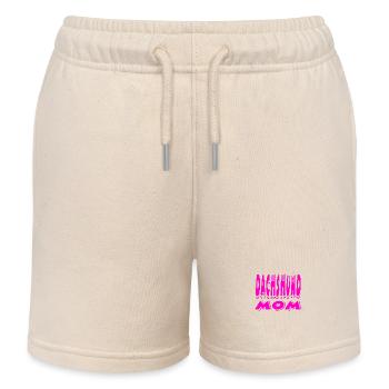 Dackel - Kinder Organic Joggingshorts Mini Bolter von Stanley/Stella - Natur - Vorne