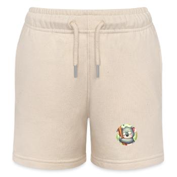 glücklicher Koalabär Koala - Kinder Organic Joggingshorts Mini Bolter von Stanley/Stella - Natur - Vorne