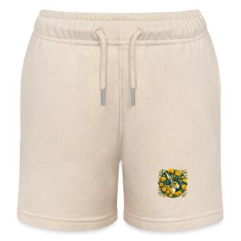Lièvre - Short de jogging enfant bio Stanley/Stella - écru doux - Devant