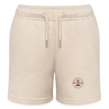 HAPPY FATHER'S DAY - Kids Organic Sweat Shorts by Stanley/Stella - soft Ecru - Front