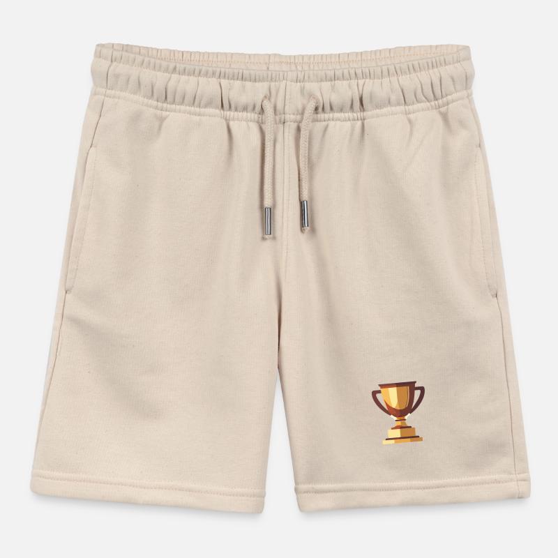 Gewinner Trophäe Gold Kinder Organic Joggingshorts Mini Bolter von Stanley/Stella