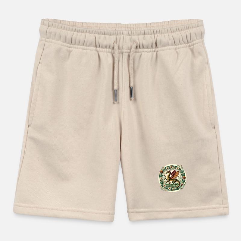 Gänseblümchen-Blumen-Drache Kinder Organic Joggingshorts Mini Bolter von Stanley/Stella