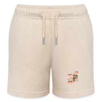 Junggesellen Abschied - Kinder Organic Joggingshorts Mini Bolter von Stanley/Stella - Natur - Vorne