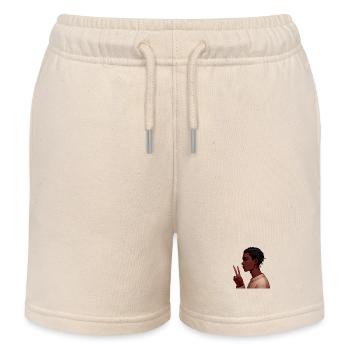 Black Boy - Frieden und Harmonie - Kinder Organic Joggingshorts Mini Bolter von Stanley/Stella - Natur - Vorne