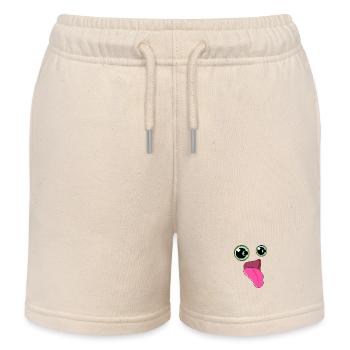 WOW - Kids Organic Sweat Shorts by Stanley/Stella - soft Ecru - Front