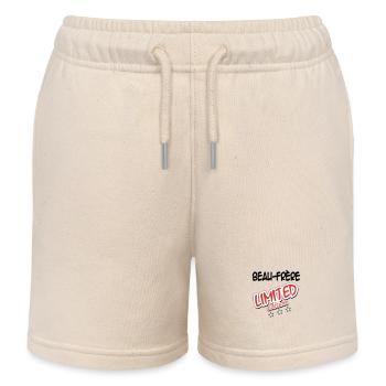 Schwager LIMITIERTE AUFLAGE - Kinder Organic Joggingshorts Mini Bolter von Stanley/Stella - Natur - Vorne
