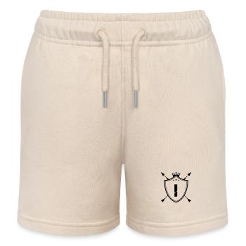 wappen i - Kinder Organic Joggingshorts Mini Bolter von Stanley/Stella - Natur - Vorne