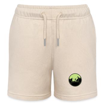 berge natur - Kinder Organic Joggingshorts Mini Bolter von Stanley/Stella - Natur - Vorne